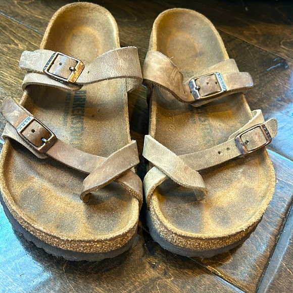 Birkenstock Myari Toffee Brown Copper Metallic Sandal size 36 - Picture 1 of 4